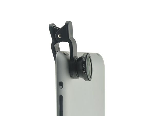 3 in 1 Clip-On optische Fisheye Macro Weitwinkel Linse Objektiv für Smartphone Tablet Universal | System-S