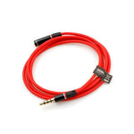 3.5 mm Klinke zu 3.5 mm Buchse Audio Stereo AUX Kabel Verlängerung Male zu Female 110 cm | System-S