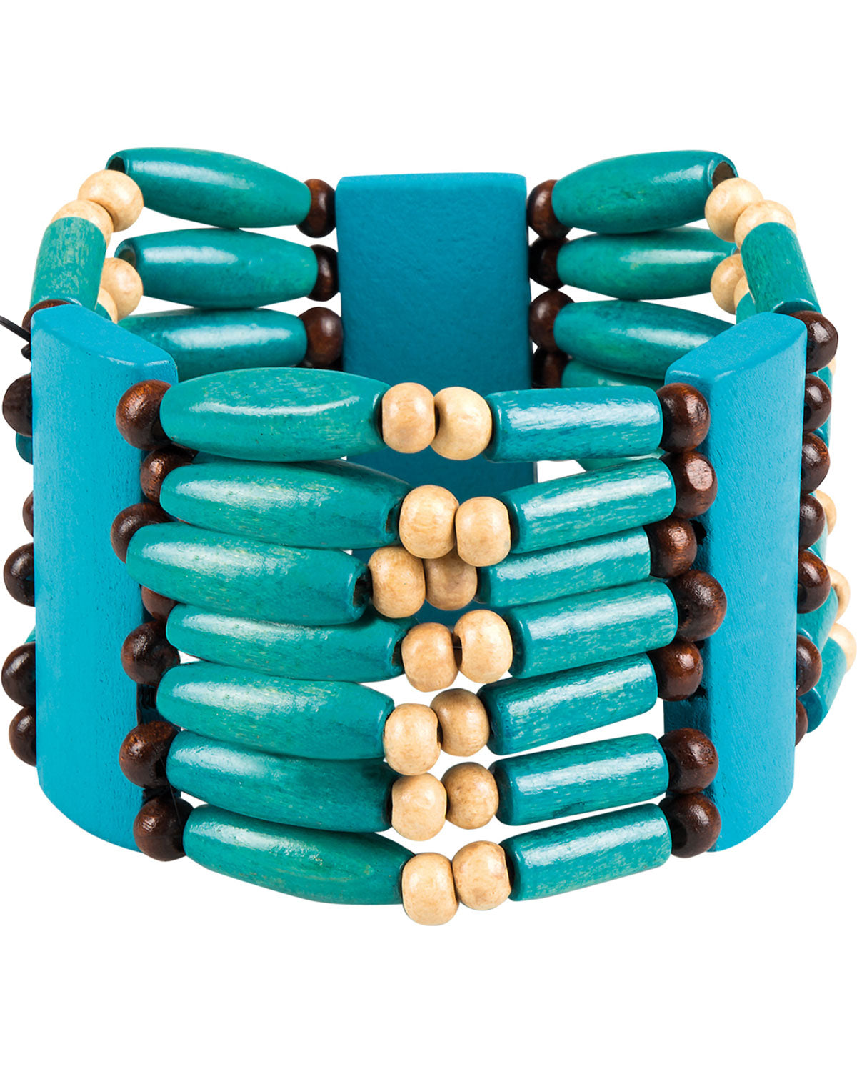 Indianer Squaw Armband - Blau / Türkis