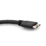 Kurzes Micro USB 3.0 (USB 3.0 Micro-B) Daten & Ladekabel 10 cm für Samsung Galaxy Note 3 | System-S