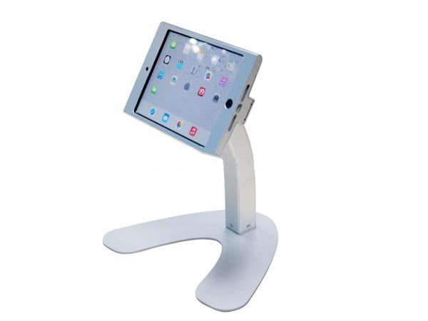 Abschließbarer Aluminium Präsentations Messe Ständer Stand Mount 31 cm für iPad mini iPad mini 2 | System-S