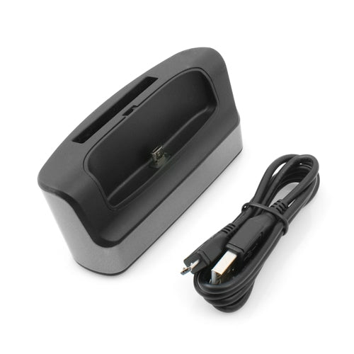 USB Dockingstation Ladegerät Ladestation Dock Cradle Datentransfer und extra Akkuladeanschluss für LG G3 | System-S