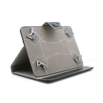 10” Zoll Bookstyle Tasche Cover Hülle Protector Case Etui mit Halter Standfunktion für Tablet PC eBook Reader Schwarz | System-S