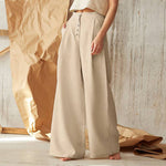 Elegante Wide-Leg Stoffhose