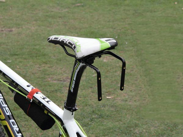 Fahrrad-Sattel doppel Trink-Flaschen-Halterung | System-S