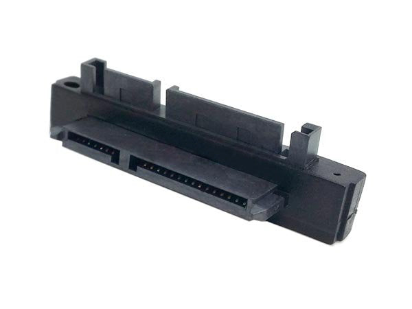 Adapter Rechtwinkliger SATA 22Pin 7 + 15 (male) zu SATA 22Pin (female) | System-S