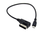 KFZ Auto Micro USB Ladekabel für VW Audi Media in AMI MDI 25 cm | System-S