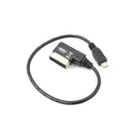 KFZ Auto Micro USB Ladekabel für VW Audi Media in AMI MDI 25 cm | System-S