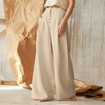 Elegante Wide-Leg Stoffhose