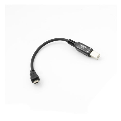 Micro USB 2.0 (male) zu USB B (male) Adapter Daten- und Ladekabel Verlängerung 15cm | System-S