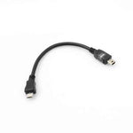 Mini USB (male) zu Micro USB (male) Kabel ca. 10 cm | System-S