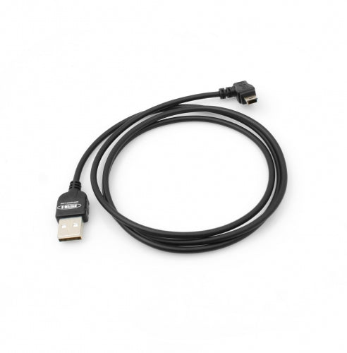 1 m meter Mini USB Kabel 90 grad links gewinkelt Winkelstecker Datenkabel Ladekabel | System-S