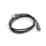 USB 3.1 Type C male zu USB 3.0 Type A male  Datenkabel Ladekabel 30 cm | System-S