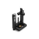 Selfie Stab Stick Monopod Stativ Aufsatz 1/4 Gewinde Adapter Halterung Holder mit Feststellschraube für Smartphone 50 mm - 100 mm stufenlos | System-S