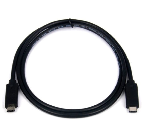 USB 3.1 Typ C Male zu USB 3.1 Typ C Male Datenkabel Ladekabel 100 cm | System-S