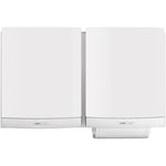 CWS ParadiseLine Stoffhandtuchspender DUO inklusive Panel Weiß | 1 Stück