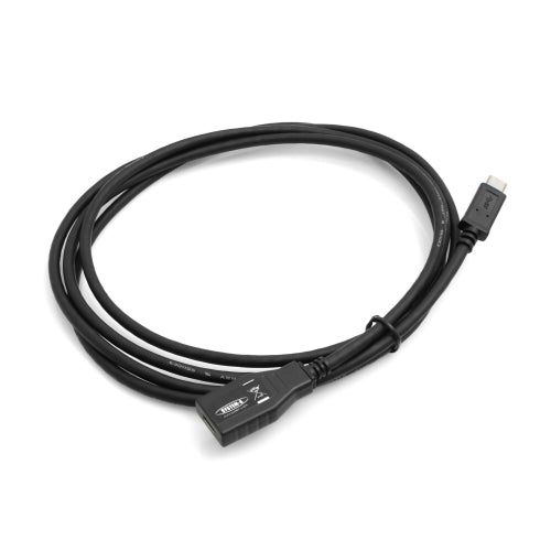 Verlängerung 2m USB 3.1 Type C (female) zu USB 3.1 C (male) Kabel | System-S