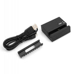 Dockingstation Ladegerät Ladestation Cradle Dock Sync & Datentransfer für Sony Xperia Z3+ | System-S