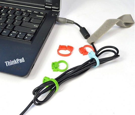 Kabel Organizer Clip Kabel Befestigungs Clips Kabelclip Kabelbefestigung schwarz 6er Set | System-S