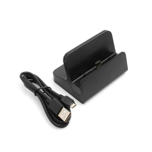 Dockingstation Ladegerät Ladestation Cradle Dock Sync & Datentransfer für USB 3.1 Type C Smartphones | System-S