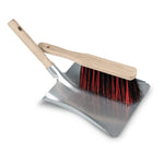 Nölle Profi Brush Kehrset, 38x22 cm, Arenga-Elaston, Holzgriff, Metall | 1 Stück