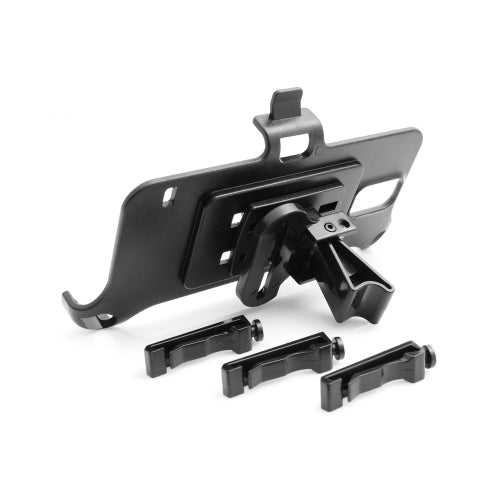 KFZ Auto Lüftungsgitter Halterung Luftgitterhalter Ventilator Befestigung Snap On Halter für Samsung Galaxy S7 Edge | System-S