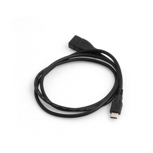 USB 3.1 Typ C (male) zu USB 3.0 Typ A oder USB 2.0 (female) Datenkabel Ladekabel Adapter Verlängerung 100 cm | System-S