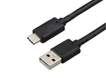 USB 3.1 Typ C zu USB 2.0 A Datenkabel Ladekabel Kabel für USB Type-C Geräte 10 cm | System-S