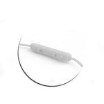 Einohr Anti-Strahlung Anti-Radiation Headset Kopfhörer mit Schallschlauch Weiß | System-S
