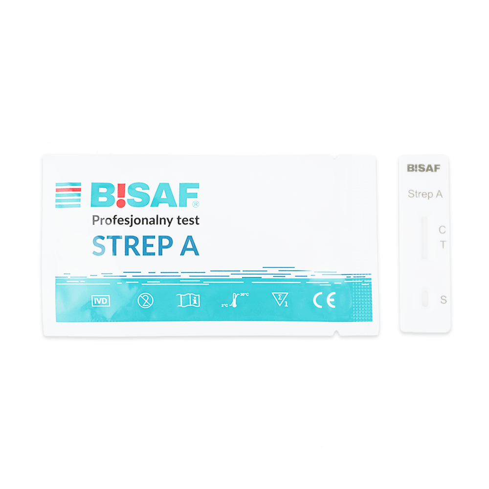 Strep A - Bisaf Professional 1 Test | Packung (1 Stück)