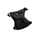Multi Beintasche Tasche Hüfttasche Gürteltasche Beinbeutel Hip Bag in Schwarz | System-S