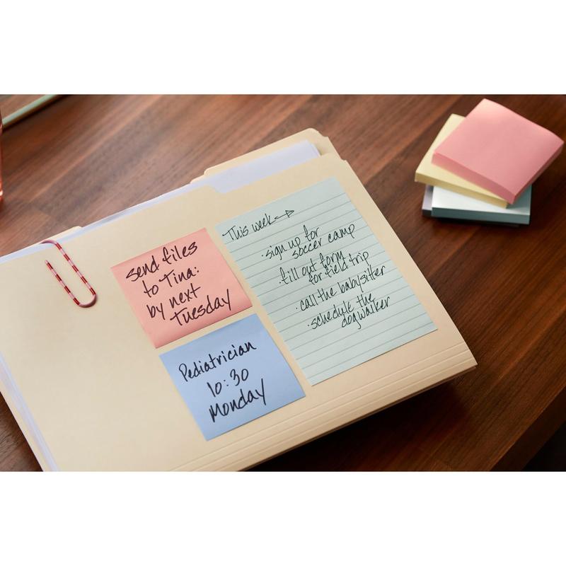 Post-it® Recycling Notes, 38 mm x 51 mm, 100 Blatt/Block, 100% PEFC