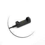 USB 2.0 Kabel 19 cm Ladekabel für Fitbit Flex 2 Smartwatch in Schwarz | System-S