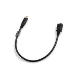 USB 3.1 Type C Kabel Stecker zu Micro USB 2.0 Buchse Eingang Converter Datenkabel Ladekabel Verlängerung 28 cm | System-S
