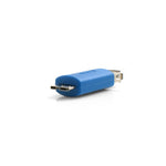 USB 3.0 Micro B Stecker zu USB 3.0 Typ A Eingang OTG On The Go Host Konverter  Adapter | System-S