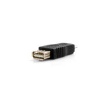 Micro USB Stecker zu USB Typ A Eingang OTG On The Go Host Konverter Adapter Kabel | System-S