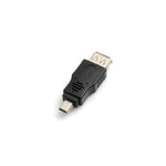 OTG Adapter USB A Host Eingang zu Mini USB Stecker Adapter Stecker On-The-Go Host Kabel | System-S