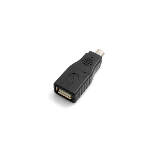OTG Adapter USB A Buchse zu Mini USB Stecker Adapter On-The-Go Host Kabel | System-S