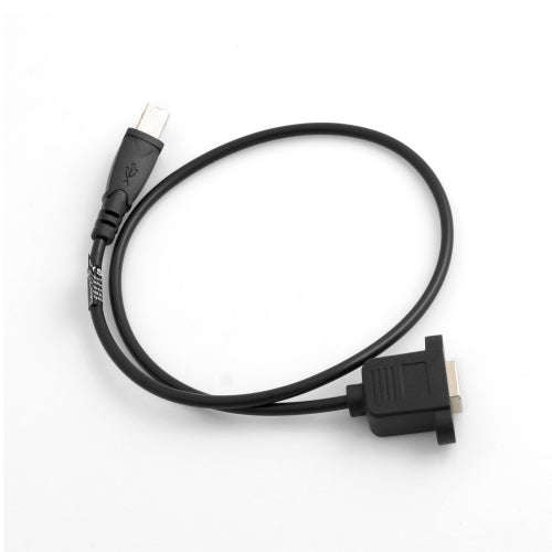 USB 2.0 Typ B Panel Mount Verlängerung Buchse Screw Nuts 50cm | System-S Namma Markt