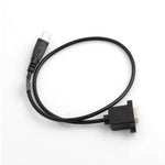 USB 2.0 Typ B Panel Mount Verlängerung Buchse Screw Nuts 50cm | System-S Namma Markt