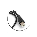 USB 2.0 Typ B Panel Mount Verlängerung Buchse Screw Nuts 50cm | System-S Namma Markt
