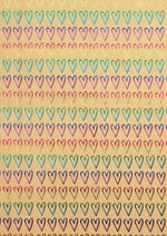 Geschenkpapier "Rainbow" farblich sortiert | 150 x 70 cm