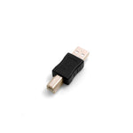 USB Typ A Stecker (male) auf USB Typ B Stecker (male) Adapterkabel Adapterstecker Adapter | System-S