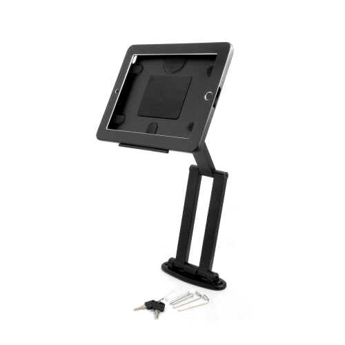 Anti-Diebstahl Messe POS Präsentation Wandhalter Schwenkarm Flexibel abschließbar Wandhalterung für iPad Air | System-S