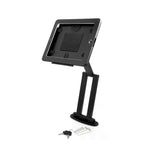 Anti-Diebstahl Messe POS Präsentation Wandhalter Schwenkarm Flexibel abschließbar Wandhalterung für iPad Air | System-S