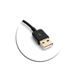 Micro USB Kabel rechts gewinkelt Stecker zu USB 2.0 Typ A (male) ca. 5m