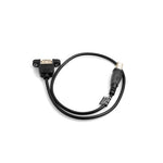 USB Typ B auf USB Typ A 2.0 Kabel Panel Mount 50cm | System-S