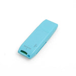2 in 1 USB Typ A 3.0 zu Micro SD SDXC SDHC Kartenleser Adapter in blau | System-S