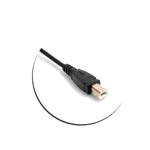 USB Kabel Typ C auf USB Typ B 100cm | System-S