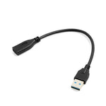 USB Kabel Typ A 3.0 auf USB 3.1 Typ C 20cm | System-S